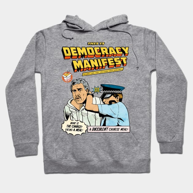 This Is Democracy Manifest Hoodie by marosh artjze